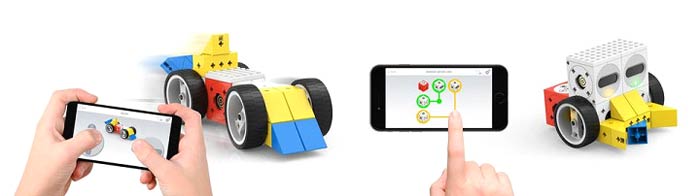 Управление роботами с помощью приложения Tinkerbots Apps