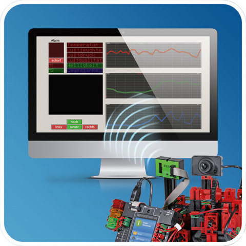 Робототехнический конструктор Fischertechnik 544624 TXT Умный дом