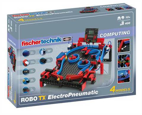 Электромеханический конструктор Fischertechnik Robotics 516186 ROBO TX Электропневматика