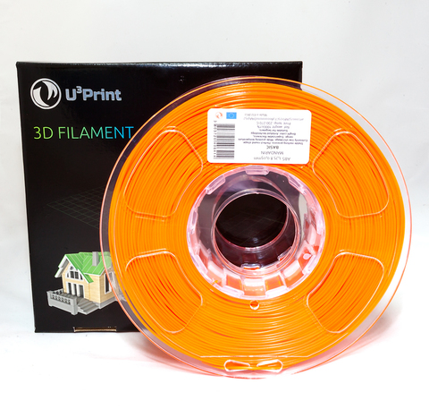 Оранжевый Катушка ABS-пластика uPrint 1.75 мм 1кг