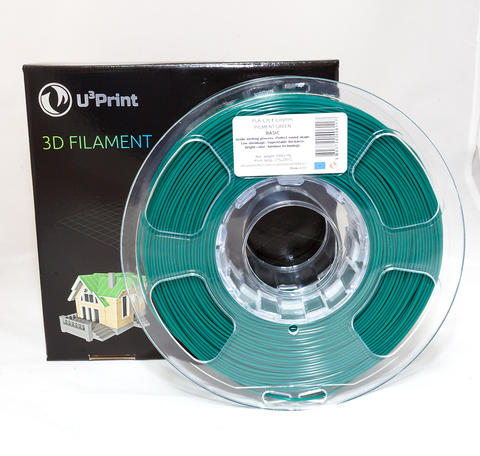 Зеленый Катушка PLA-пластика uPrint 1.75 мм 1кг
