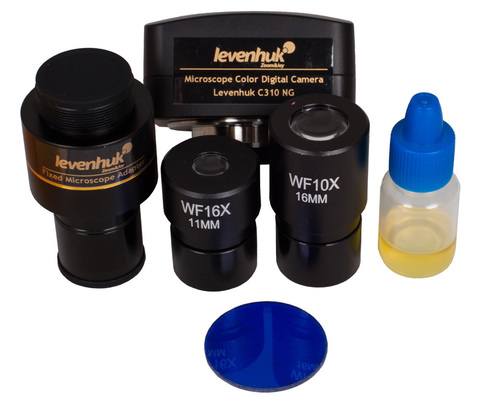 Микроскоп цифровой Levenhuk D320L 3,1 Мпикс монокулярный