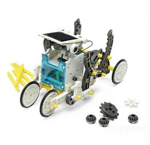 Конструктор Cute Sunlight Solar 14 в 1 DIY Robot KIT на солнечной батарее
