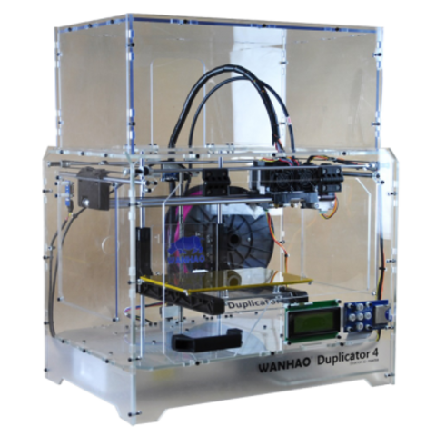 Прозрачный 3D принтер WanHao Duplicator 4x