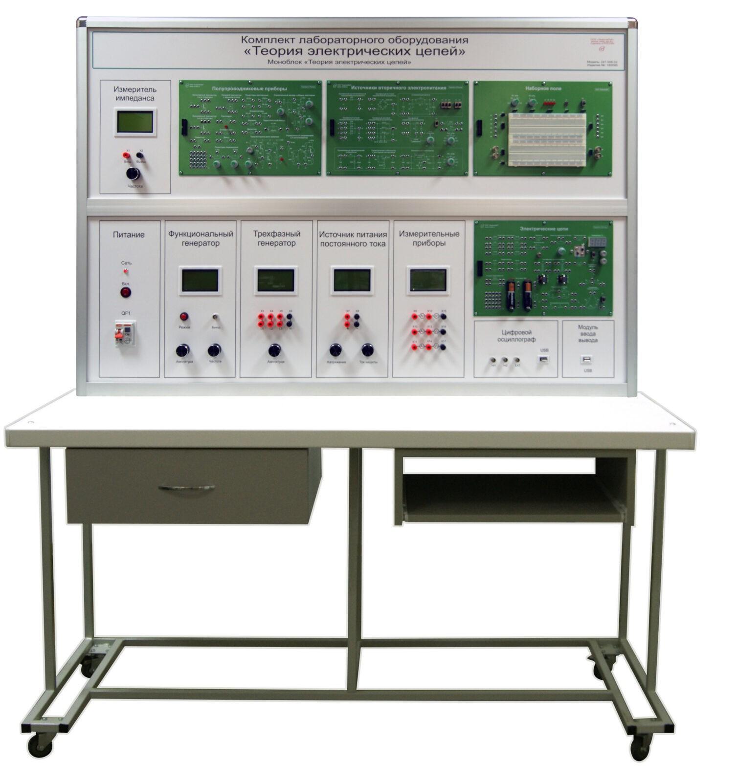 Учебное устройство. Комплект учебно-лабораторного оборудования 