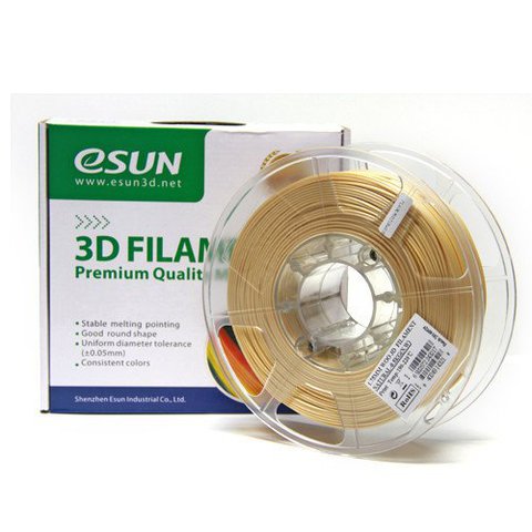 Катушка пластика Wood ESUN натуральная 1.75 мм 0,5кг.,
