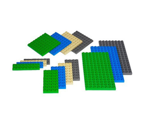 Малые строительные платы Lego Duplo 9079
