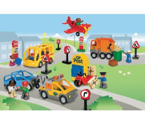 Общественный и муниципальный транспорт Lego Duplo