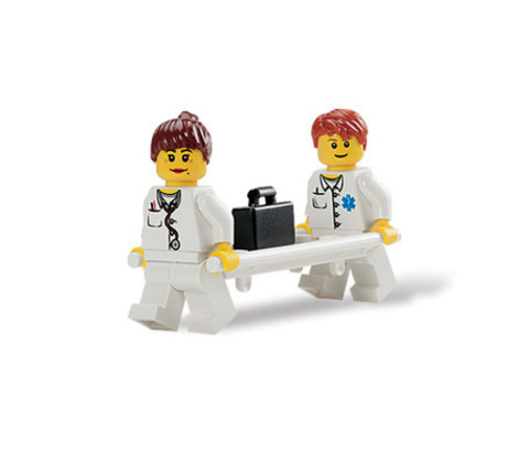 Работники муниципальных служб Lego System 9348 (4+)