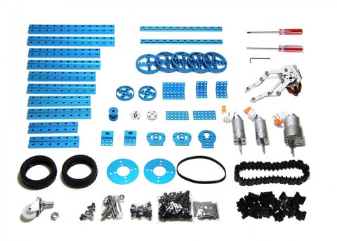 Расширенный набор - конструктор Advanced Robot Kit-Blue (без электроники)