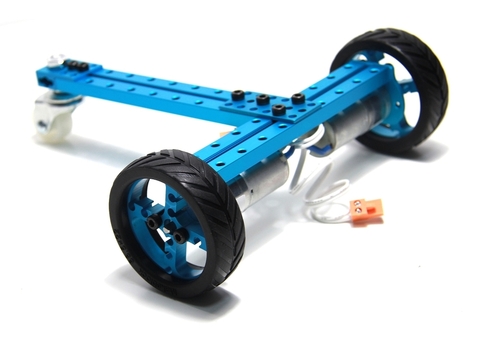 Расширенный набор - конструктор Advanced Robot Kit-Blue (без электроники)