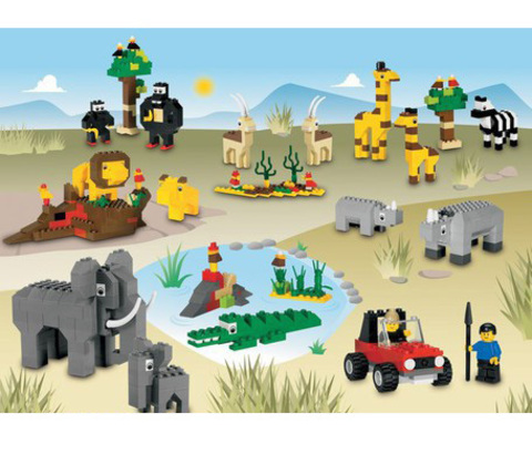Животные Lego