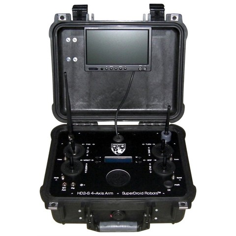 SuperDroid LT Tactical Treaded Robot w / 4DOF Arm