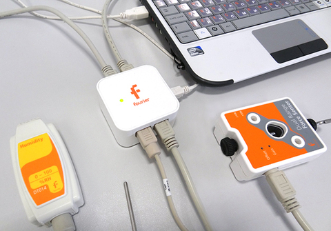 Цифровая лаборатория Архимед Регистратор данных USB-Link с ПО и комплектом кабелей