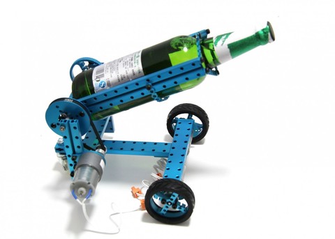Максимальный набор - конструктор Ultimate Robot Kit-Blue (без электроники)