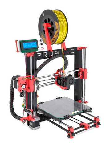 Красный 3D принтер BQ Prusa i3 Hephestos