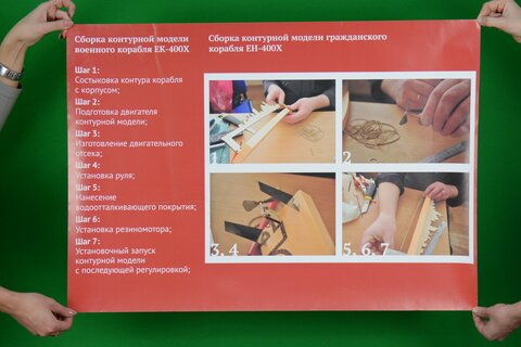 Комплект на открытие кружка по судомоделированию базовый набор