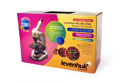Микроскоп цифровой Levenhuk D50L NG, монокулярный