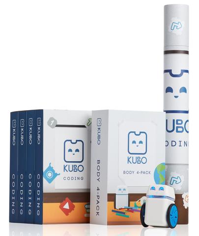 Комплект из 4-х наборов  "Программирование с KUBO"