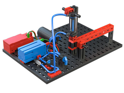 Электромеханический конструктор Fischertechnik STEM Пневматика / Pneumatics 559878