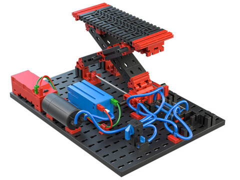 Электромеханический конструктор Fischertechnik STEM Пневматика / Pneumatics 559878