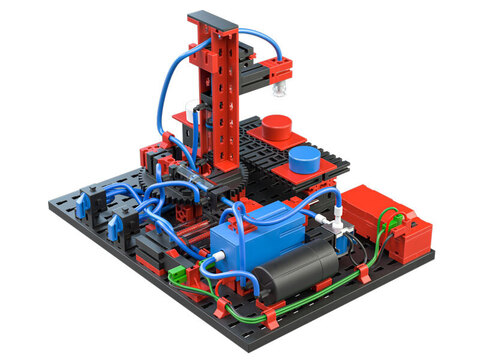 Электромеханический конструктор Fischertechnik STEM Пневматика / Pneumatics 559878