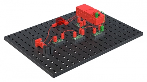 Электромеханический конструктор Fischertechnik STEM Электроника / Electronics 559884