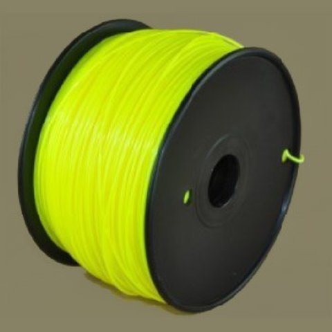желтая, No. 11 Катушка ABS-пластика Wanhao 1.75 мм 1кг.