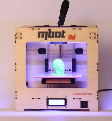 3D принтер MBot Cube Plywood DH