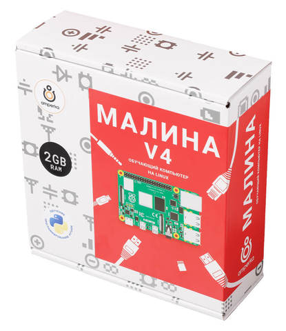 Электронный конструктор Амперка Малина v4 (2 ГБ) AMP-S057