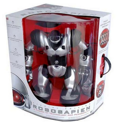 Робот Robosapien WowWee серебристый