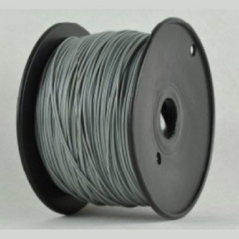 серая, No. 4 Катушка ABS-пластика Wanhao 1.75 мм 1кг.