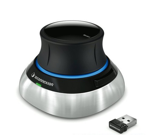 3D манипулятор 3DConnexion 3DX-700043 SpaceMouse Wireless (для студентов, преподавателей и образовательных учреждений)