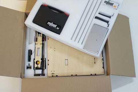 3D принтер MBot Cube Plywood Assemble Kits DH