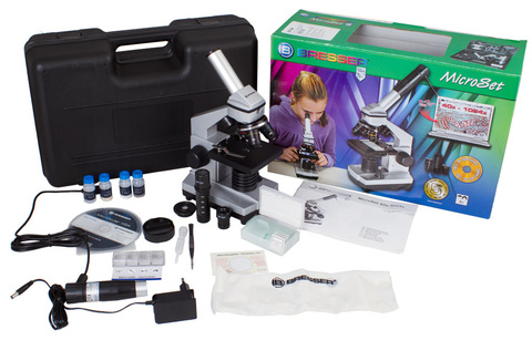 Микроскоп цифровой Bresser Junior 40x–1024x в кейсе