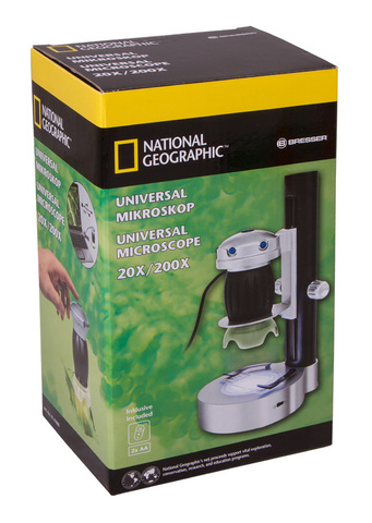 Микроскоп цифровой Bresser National Geographic USB со штативом