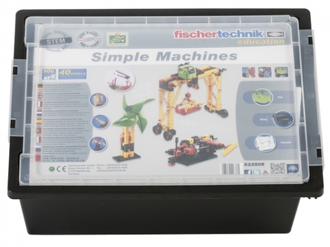 Электромеханический конструктор Fischertechnik Простые Машины / Simple Machines 533506