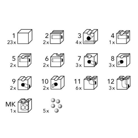 Конструктор CUBORO STANDARD