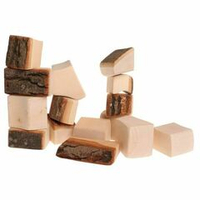 Блоки для конструирования Grimms, деревянные неокрашенные (15 шт)