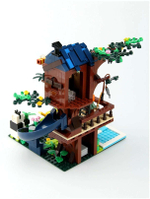 Конструктор LW Minecraft «Дом панды»