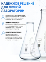Колба лабораторная коническая 50 мл, КН-2-50-22 ТС