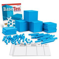 Развивающий игровой набор "Базовая десятка. Большой" Learning Resources LER0932 (комплект для группы до 25 человек, 823 элемента)