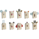 Конструктор деревянный Шуша "Забавные животные" (расширенный)