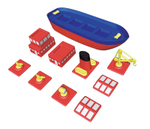 Магнитный конструктор Popular Playthings "Создай свой кораблик" (Комплект на группу)