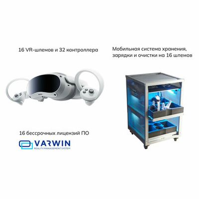 Комплект для класса виртуальной реальности Geckotouch VR16/4VW256