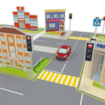 Обучающий игровой комплекс для учащихся начальных классов "Безопасность дорожного движения" ZILUO