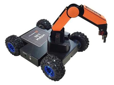 Установка по изучению мобильных роботизированных систем на базе мобильной платформы и робота-манипулятора Зарница МП-РМ 1.02