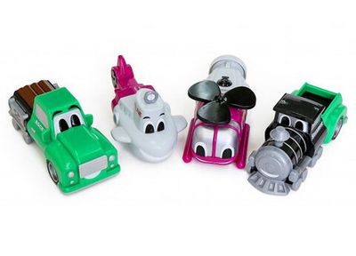 Магнитный конструктор Popular Playthings Транспорт 