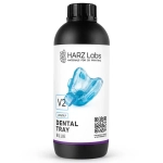 Фотополимерная смола HARZ Labs Dental Tray V2, синяя полупрозрачная