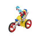 Занимательные шестеренки «Транспорт» EDX (118 деталей, 1 буклет с заданиями)